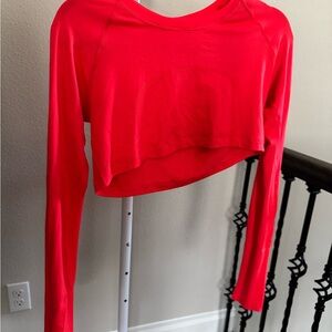 LULULEMON swiftly tech long sleeve cropped